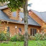 timberhaven log homes, NAHB tour, model home, lentine