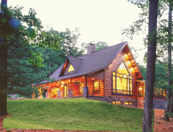 timberhaven log homes, richards design