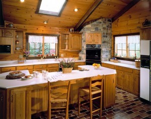 roof systems, pre-fab truss, decorative beam, Timberhaven Log Homes, kiln dried, laminated, log cabin