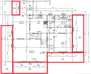 floor plan design of log home showing outdoor living areas, Timberhaven Log Homes, log homes, log cabin homes, log cabins, post and beam homes, timberframe homes, timber frame homes, laminated logs, engineered logs, floor plan designs, kiln dried logs, Flury Builders, Joe Walsh, Timberhaven local reps, log homes in Massachusetts, log homes in Rhode Island, MA, RI, log home builders