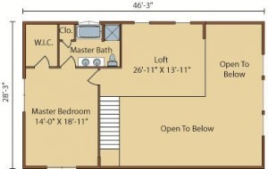 second level floor plan design, January feature home, keystone I, keystone floor plan, keystone design, keystone, Timberhaven Log Homes, log homes, log cabin homes, log cabins, post and beam homes, timberframe homes, timber frame homes, laminated logs, engineered logs, floor plan designs, kiln dried logs, Timberhaven local reps, log homes in PA