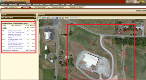 results of aoi search on soil map, finding the right land, Timberhaven Log Homes, Timberhaven Log & Timber Homes, log homes, log cabin homes, log cabins, post and beam homes, timberframe homes, timber frame homes, laminated logs, engineered logs, floor plan designs, kiln dried logs, Timberhaven local reps, log homes in PA