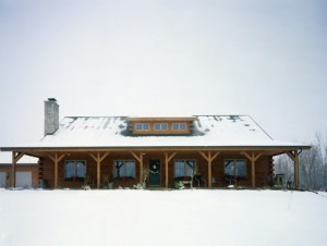 log home in snow, Log home Christmas, Timberhaven Log Homes, Timberhaven Log & Timber Homes, log homes, log cabin homes, log cabins, post and beam homes, timberframe homes, timber frame homes, laminated logs, engineered logs, floor plan designs, kiln dried logs, Timberhaven local reps, log homes in PA