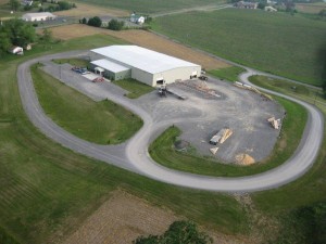 aerial image of commerical property in Middleburg, Big move, Timberhaven Log Homes, Timberhaven Log & Timber Homes, log homes, log cabin homes, log cabins, post and beam homes, timberframe homes, timber frame homes, laminated logs, engineered logs, floor plan designs, kiln dried logs, Timberhaven local reps, log homes in PA