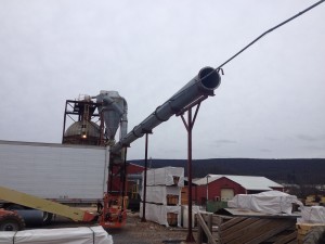 metal conduit being removed, We are moving, Timberhaven Log Homes, Timberhaven Log & Timber Homes, log homes, log cabin homes, log cabins, post and beam homes, timberframe homes, timber frame homes, laminated logs, engineered logs, floor plan designs, kiln dried logs, Timberhaven local reps, log homes in Pennsylvania, PA