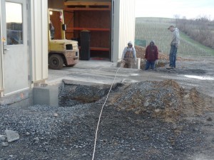 footers being established by building, making great progress, log homes, log cabin homes, log cabins, post and beam homes, timberframe homes, timber frame homes, laminated logs, engineered logs, floor plan designs, kiln dried logs, Timberhaven local reps, log homes in Pennsylvania, log homes in PA, Timberhaven Log Homes, Timberhaven Log & Timber Homes