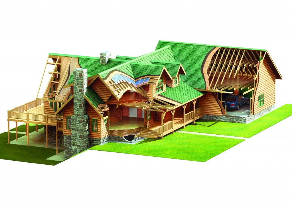 Log Home Components Clear Creek Log Home Package: Special Offer