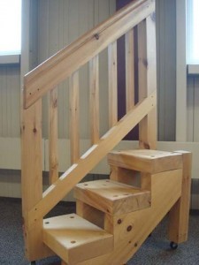 wooden stair system, Log stair system, log homes, log cabin homes, log cabins, post and beam homes, timberframe homes, timber frame homes, laminated logs, engineered logs, floor plan designs, kiln dried logs, Timberhaven local reps, log homes in Pennsylvania, log homes in PA, Timberhaven Log Homes, Timberhaven Log & Timber Homes