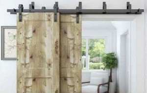 rustic barn doors with black hardware, Barn doors add distinct style, log homes, log cabin homes, log cabins, post and beam homes, timberframe homes, timber frame homes, laminated logs, engineered logs, floor plan designs, kiln dried logs, Timberhaven local reps, log homes in Pennsylvania, log homes in PA, Timberhaven Log Homes, Timberhaven Log & Timber Homes