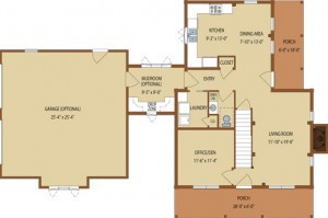 stony creek hybrid first level floor plan, log homes, log cabin homes, log cabins, post and beam homes, timberframe homes, timber frame homes, laminated logs, engineered logs, floor plan designs, kiln dried logs, Timberhaven local reps, log homes in Pennsylvania, log homes in PA, Timberhaven Log Homes, Timberhaven Log & Timber Homes, stony creek hybrid