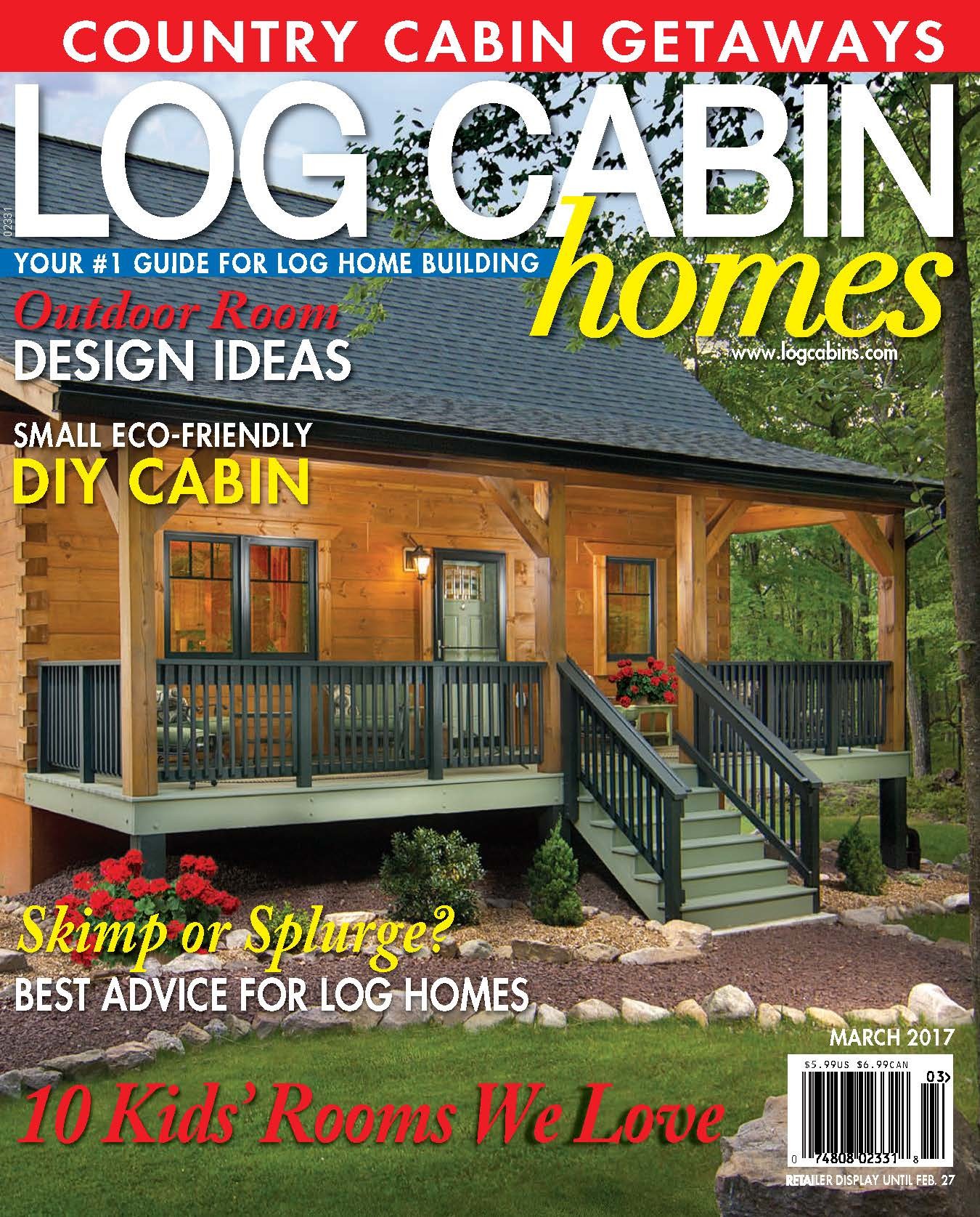 Log Cabin Homes Magazines Features