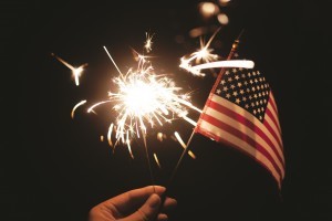 family traditions, American flag with sparkler, log homes, log cabin homes, log cabins, post and beam homes, timberframe homes, timber frame homes, laminated logs, engineered logs, floor plan designs, kiln dried logs, Timberhaven local reps, log homes in Pennsylvania, log homes in PA, Timberhaven Log Homes, Timberhaven Log & Timber Homes