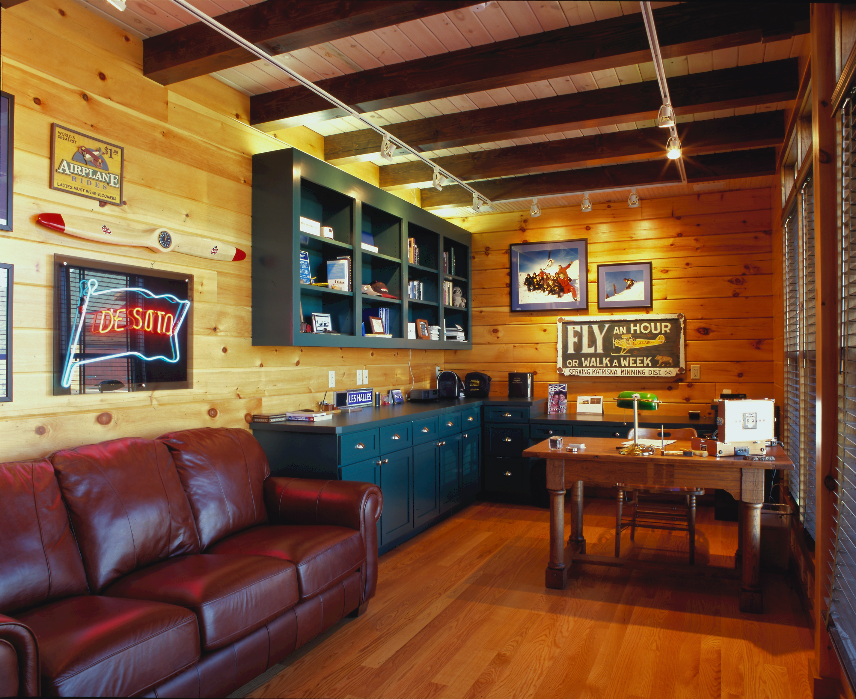 Designing Your Log Or Timber Home To Include A Home Office