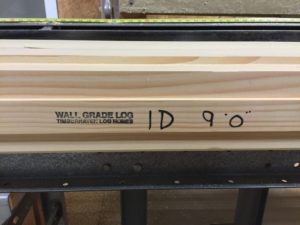 alpha-numeric code of wall grade log, welcome, log homes, log cabin homes, log cabins, post and beam homes, timberframe homes, timber frame homes, laminated logs, engineered logs, floor plan designs, kiln dried logs, Timberhaven local reps, log homes in Pennsylvania, log homes in PA, Timberhaven Log Homes, Timberhaven Log & Timber Homes