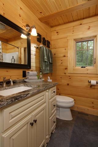 Country Chic Log Home Tour - Timberhaven Log &amp; Timber Homes