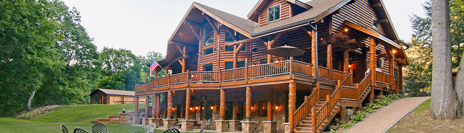 Log Home Exterior