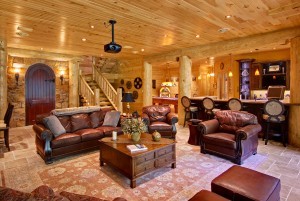 Epic Entertainment Space - Log Home