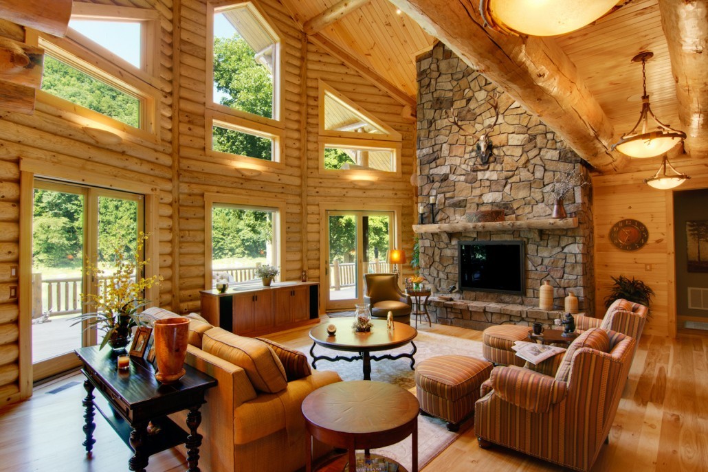 Great Rooms Timberhaven Log & Timber Homes