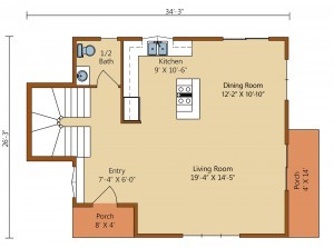 floor plan for goose creek design, goose creek quarterly feature