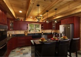 Bursts of Color, Open-Concept Kitchen