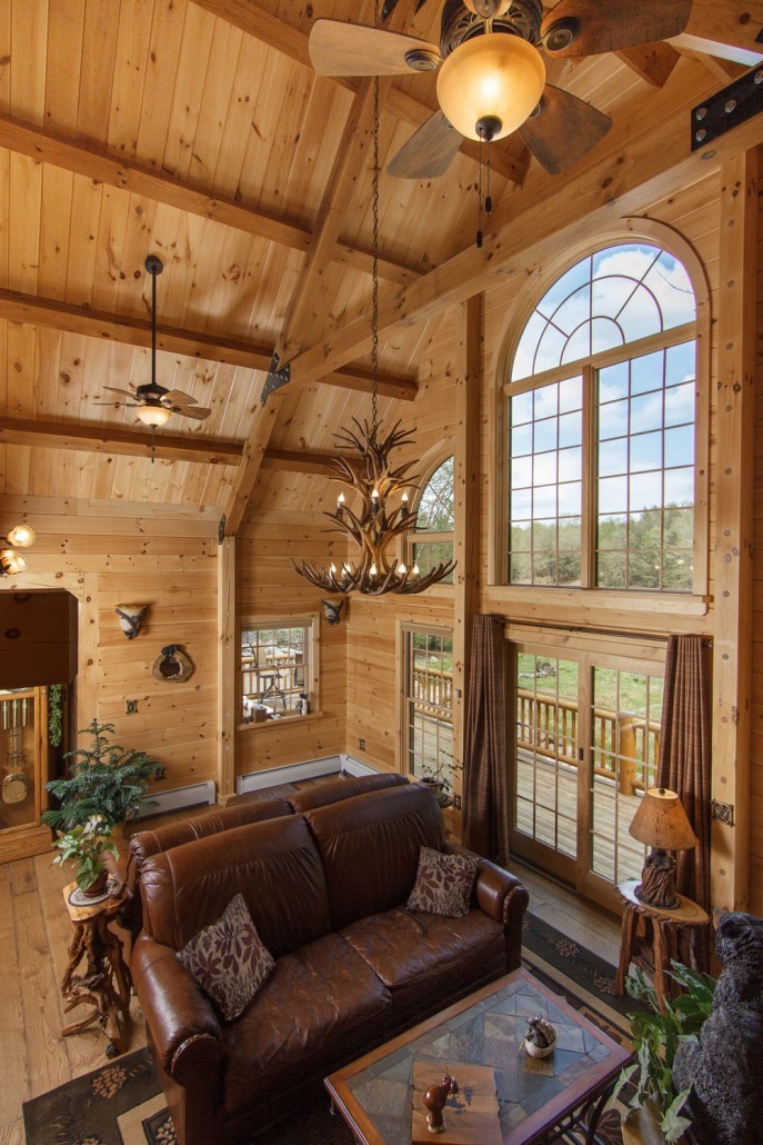 Great Rooms Timberhaven Log Timber Homes