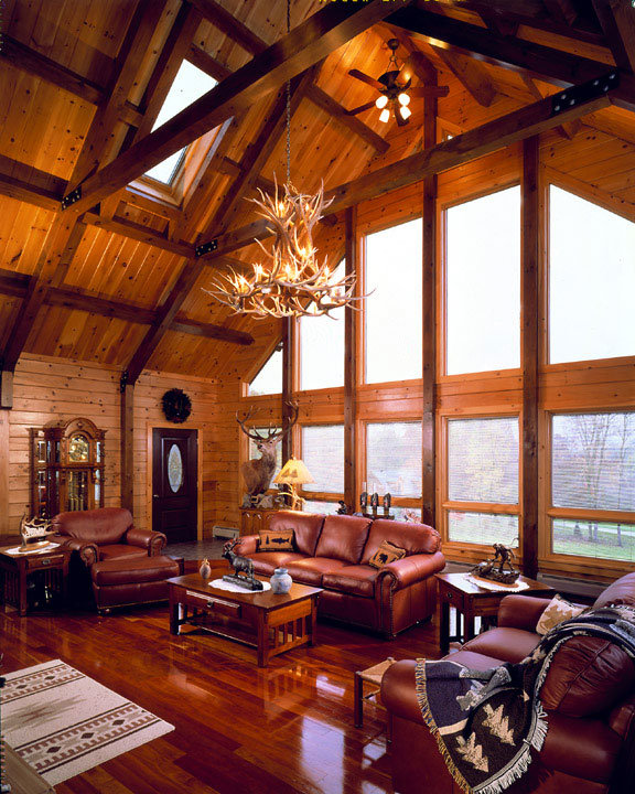 Great Rooms Timberhaven Log Timber Homes