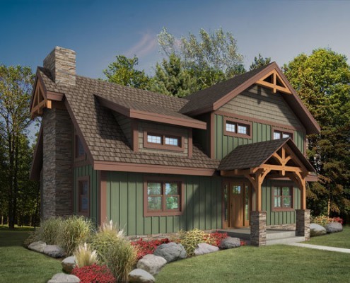 Craftsman Timber Frame Design