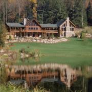 Log Home Addition to Existing Log Home