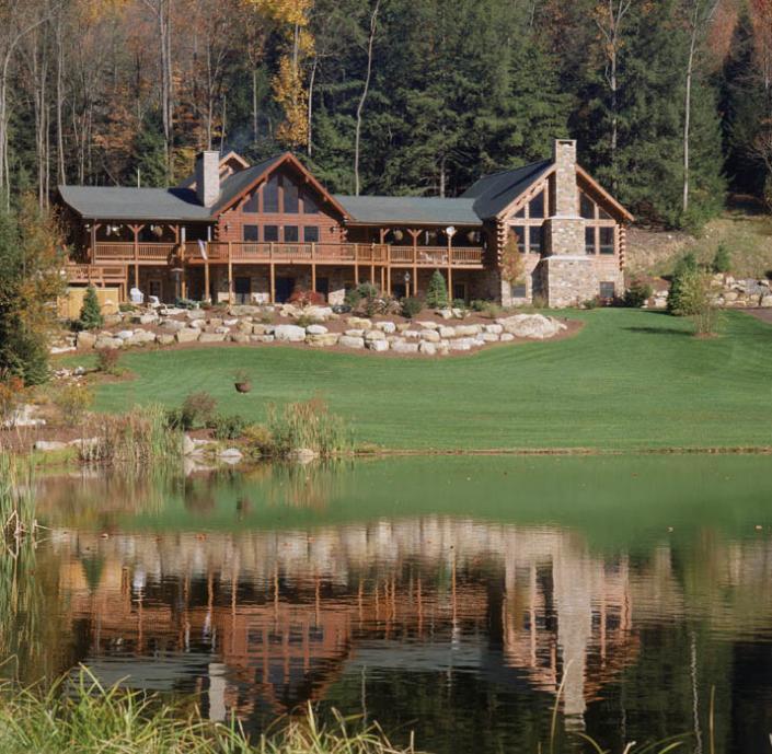 Log Home Additions for Existing Log or Conventional Homes Timberhaven
