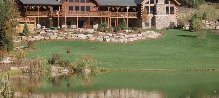 Log Home Addition to Existing Log Home
