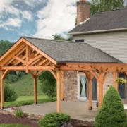 Timber Frame Pavilion and Pergola