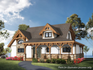 Cottage design, feature hybrid home, cottage, cottage hybrid home, timber accents, hybrid home with timber accents, Timberhaven, hybrid home packages