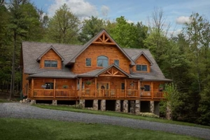 Custom Mountain Log Home