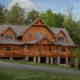 Custom Mountain Log Home