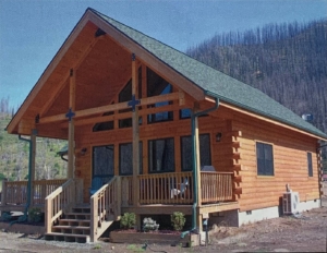 log cabin home, log cabin, log home, log home living, Timberhaven