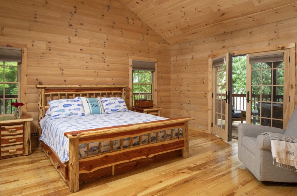 Bedrooms & Baths - Timberhaven Log & Timber Homes