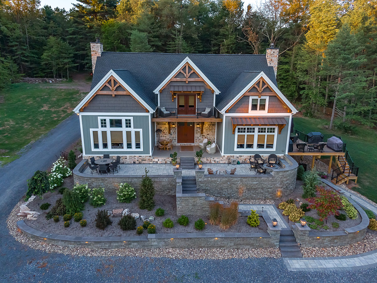 Intricate timber details define mountain charm