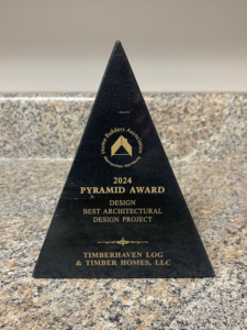 2024 Pyramid Award, Timberhaven, Design Award, Davis Mountain Timber Frame Home
