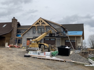 Timber Frame Model Home Under Construction Garage, Garage Renovation, Model Home, Timber Frame, Timberhaven