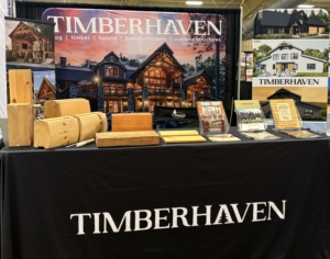 Timberhaven Log Home Trade Show Booth Display 