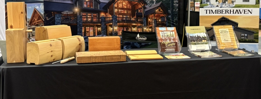 Timberhaven Log Home Trade Show Booth Display