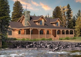 Meadow-View-II,Timberhaven Log Home,3 Bedrooms,2 Bathrooms