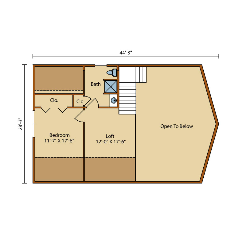 Aspen-Hill-II,Timberhaven Log Home,3 Bedrooms,2 Bathrooms