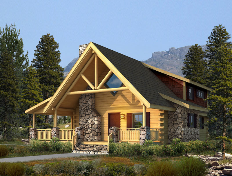 Clear-Creek-Hybrid,Timberhaven Log Home,3 Bedrooms,3 Bathrooms