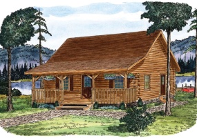 Juniata , Timberhaven Log Home, 2 Bedrooms,1 Bathroom,Log Cabins