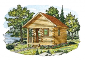 little-pine, Timberhaven Log Home, 1 Bedroom,1 Bathroom,Log Cabins